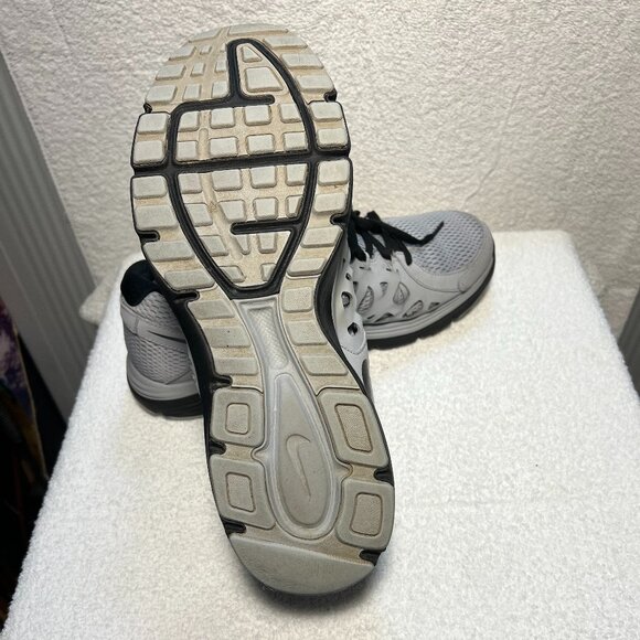 Nike Dual Fusion Run 2 Men SZ 11.5 Grey Black Athletic Trainer Shoes 599541-026 - Picture 7 of 10